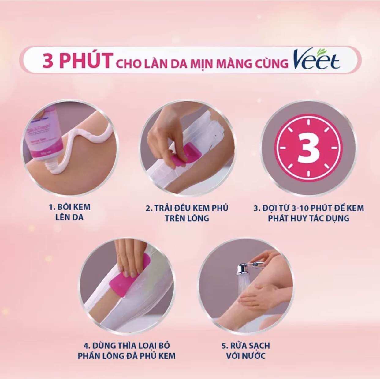 kem tẩy lông VEET 50g