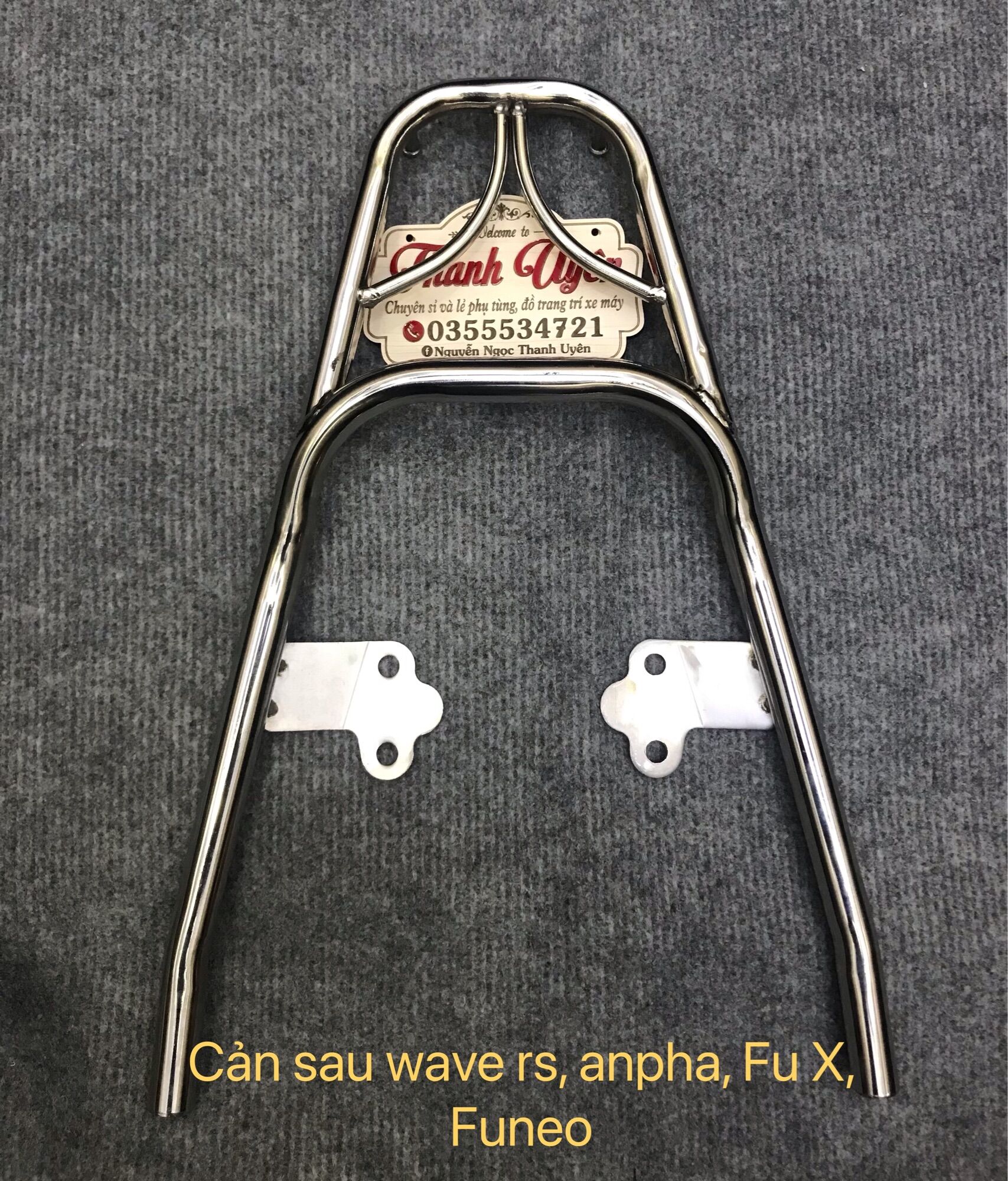 Cản sau xe future x, funeo, wave rs, wave anpha, future x