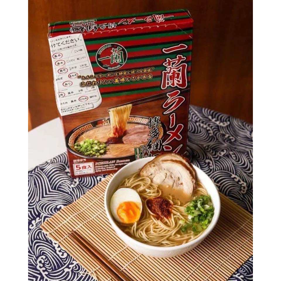 (Date xa 16/05/2025) Mì Ramen Ichiran Nhật bản - bill hàng chuẩn nội địa ✈️ từ Nhật về