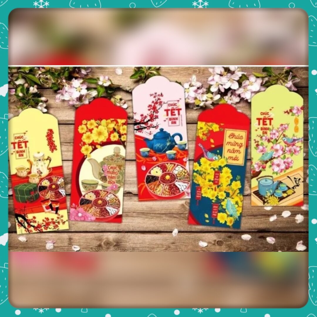 Combo 20 bao lì xì tết 2022 đẹp