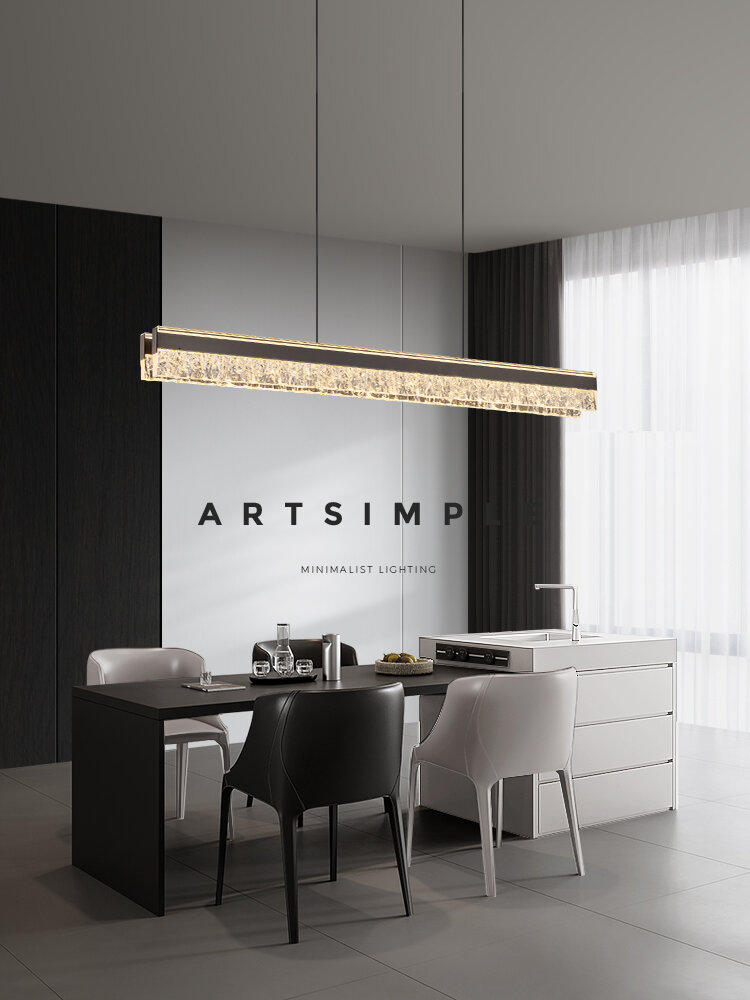 SHUNCHENGYANGGUANG | Modern Minimalist Long Chandelier Giá 26,970,000 Đồng*Miễn phí vận chuyển