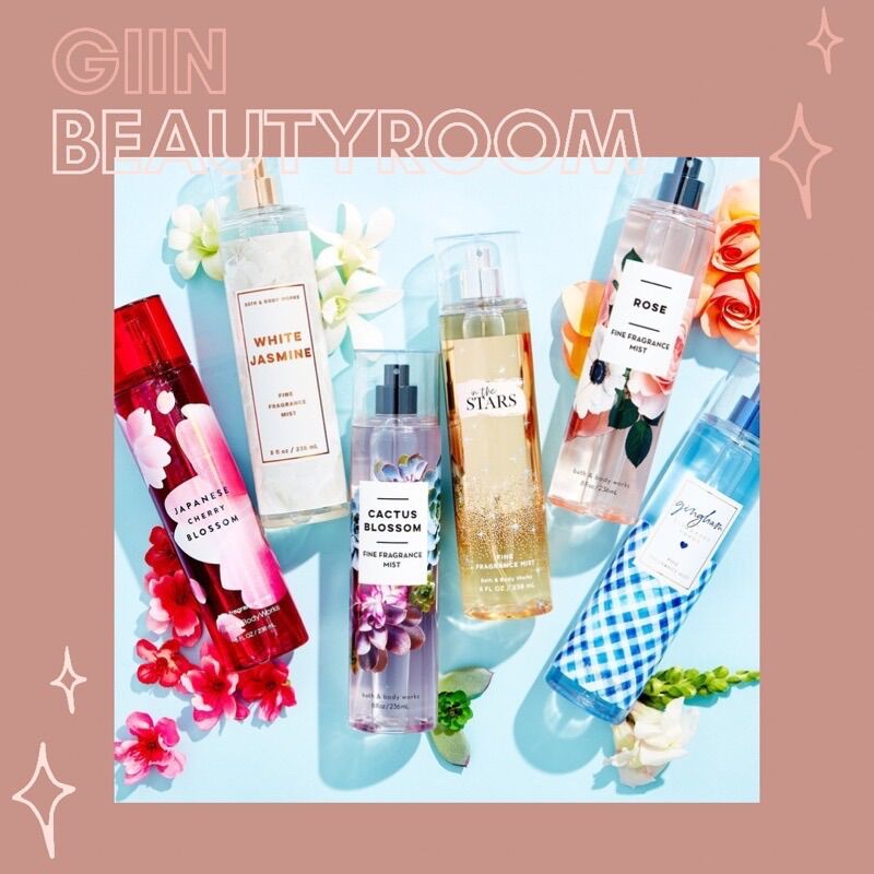 Body mist bath & body works 236ml