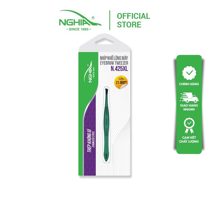 Nhíp nhổ lông mày nghĩa n425 - nhiều màu
