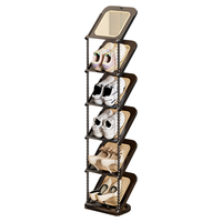 ZHUSHANXIA | Giá Đỡ Giày Đa Tầng Tiết Kiệm Không Gian cho Góc Tủ Đầu Cửa