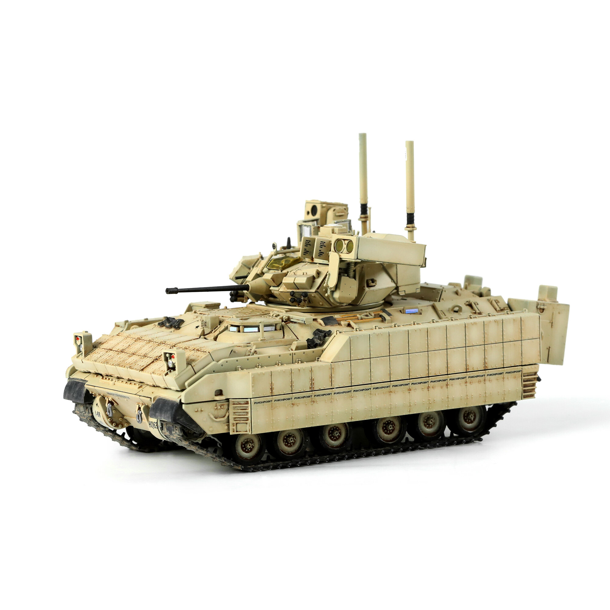 Mô Hình Xe Chiến Đấu Bộ Binh M2A3 Bradley BUSK III Tỷ Lệ 1/72