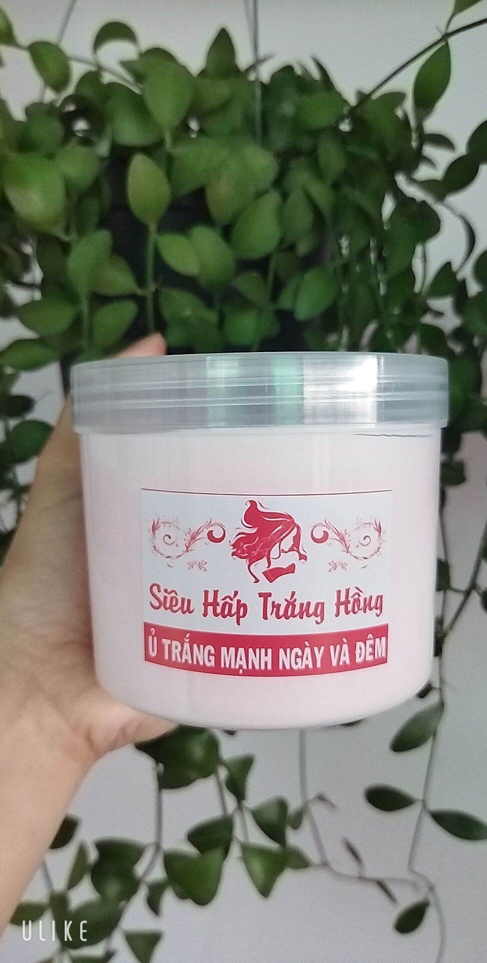 Kem Siêu Hấp Trắng Hồng ( Ủ Trắng Mạnh Ngày Và Đêm) Da Trắng Hồng Mịn Màng Sau Khi Sử Dụng (Hộp Như Hình Là 500G)