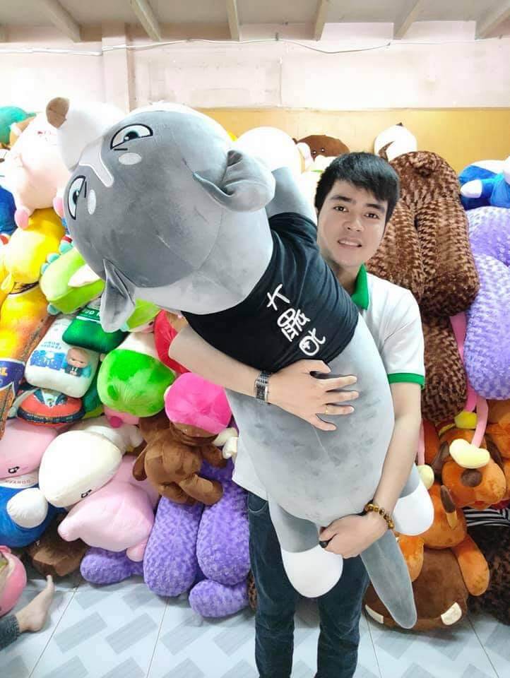Gấu bông Chó Husky 1M2