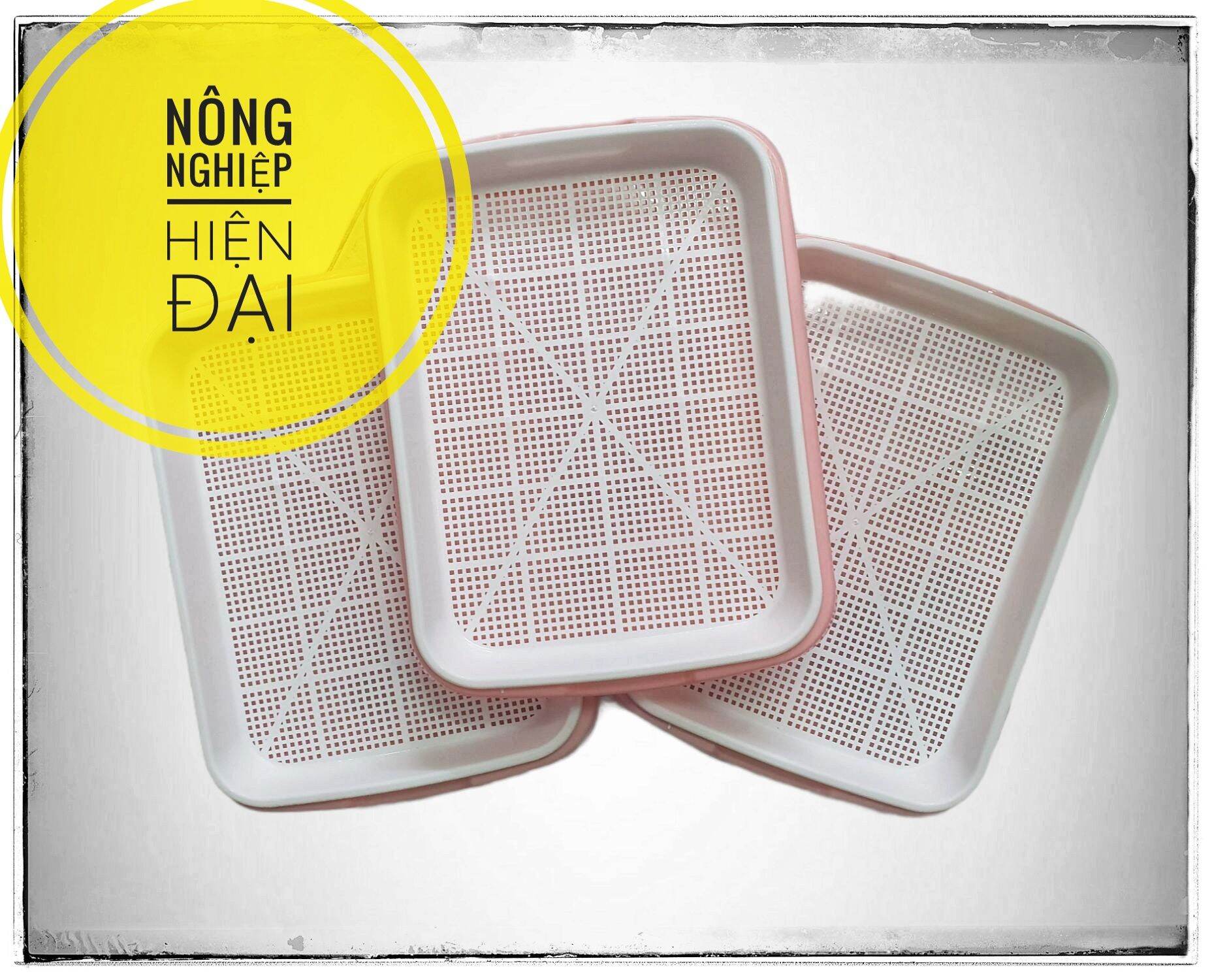 Khay Trồng Rau Mầm_Khay Nhựa Trồng Rau Sạch Thông Minh (màu ngẫu nhiên)