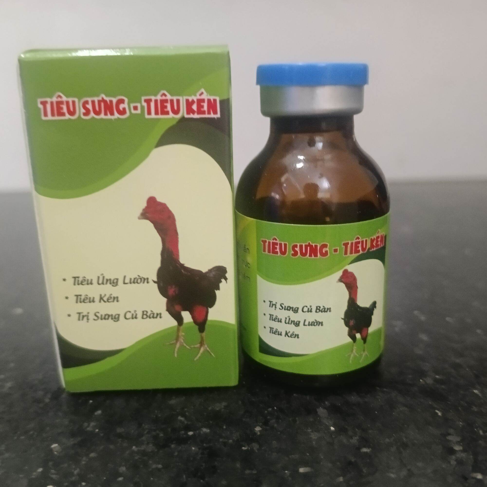 Tiêu kén tiêu sưng cụm bàn dành cho gà chọi