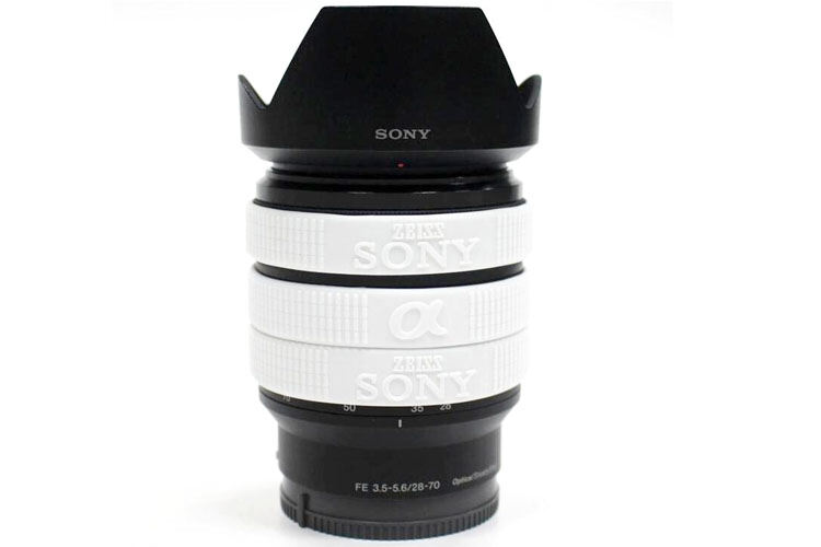 Phụ kiện tóc kính mắt tròn trang trí ống kính vòng bảo vệ ống kính phản xạ ống kính sony phụ kiện da cao su zoom vòng cao su