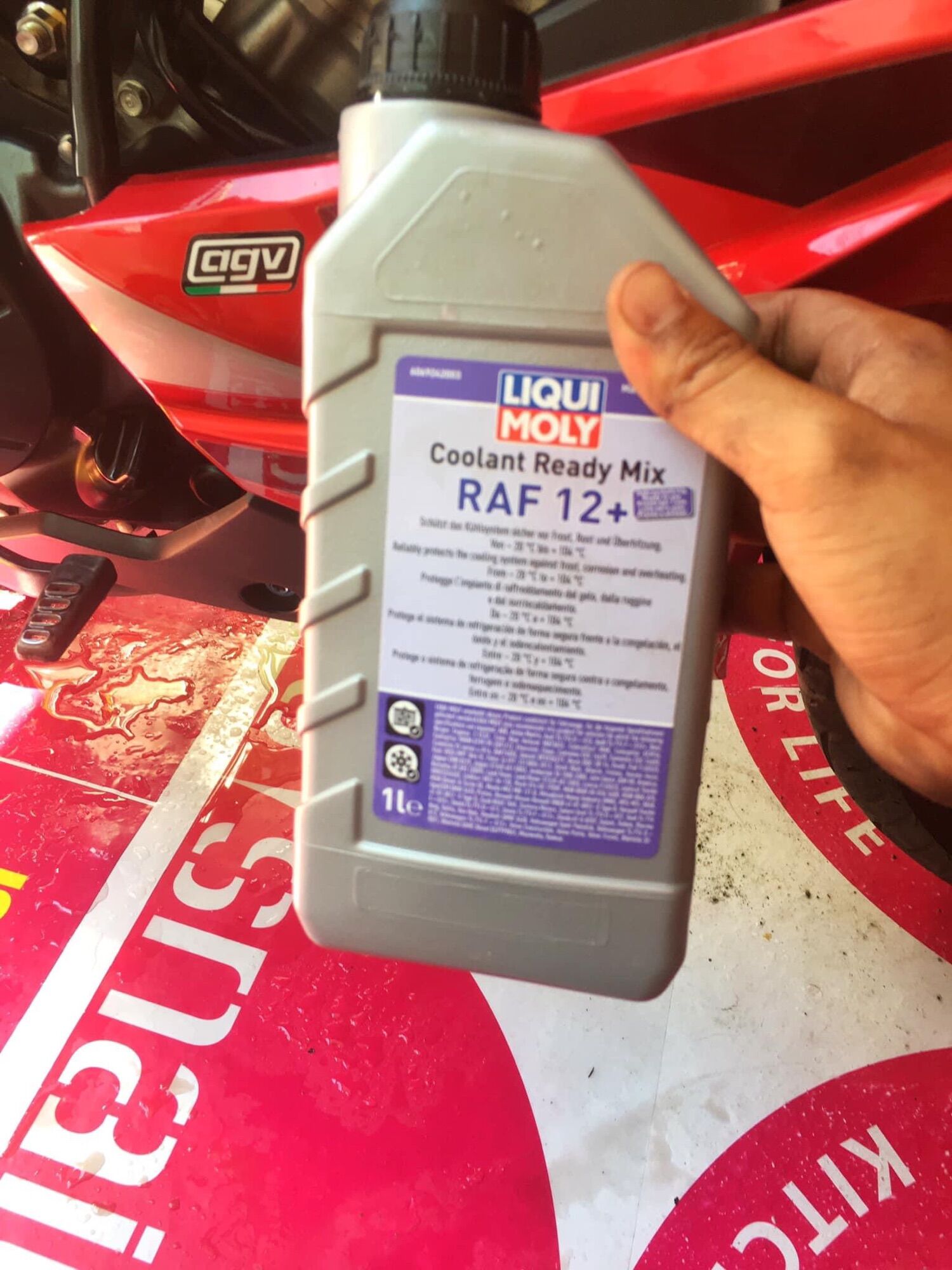 Nước mát Liqui MoLy RAF 12+cho xe máy 1L