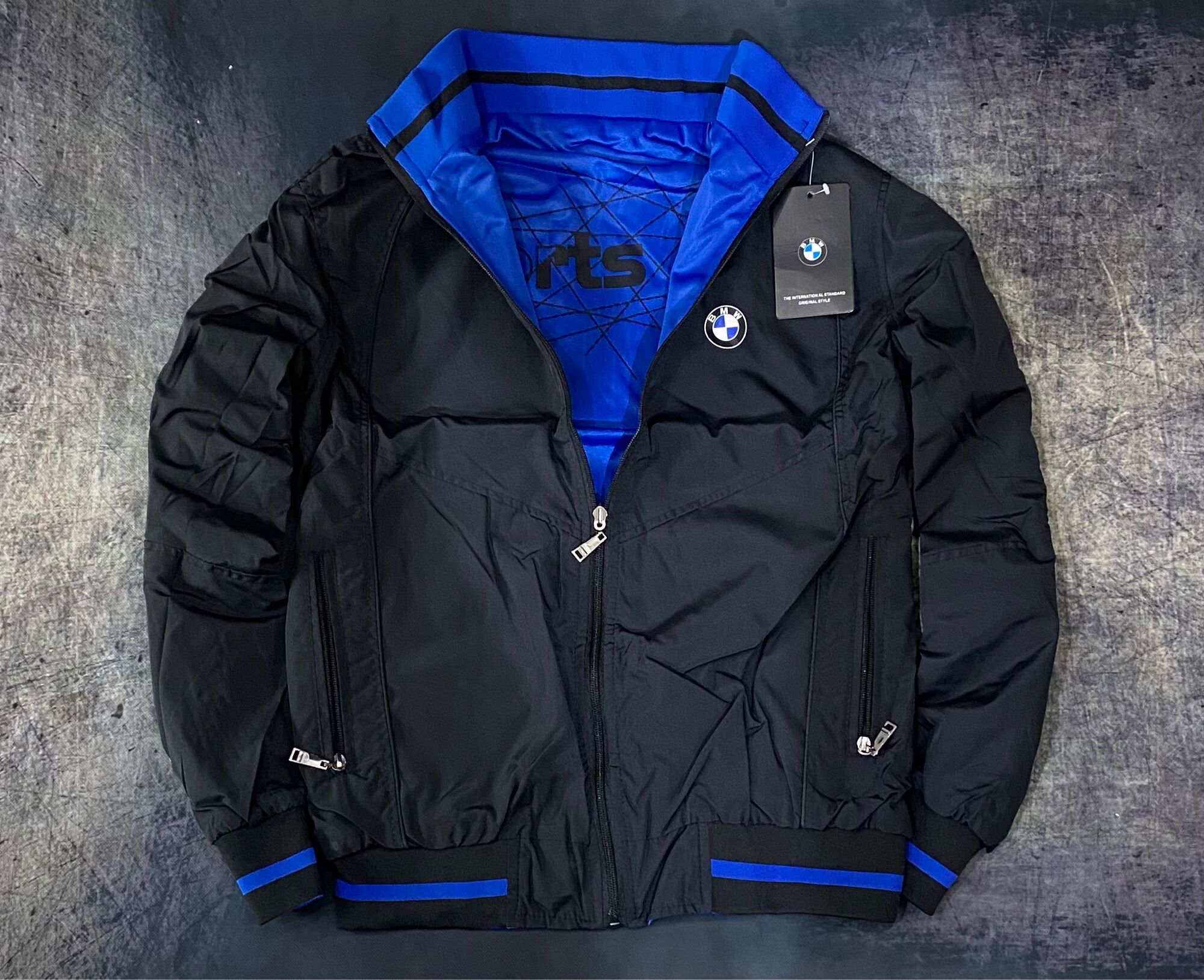 Áo khoác 2 mặt Bmw Sport