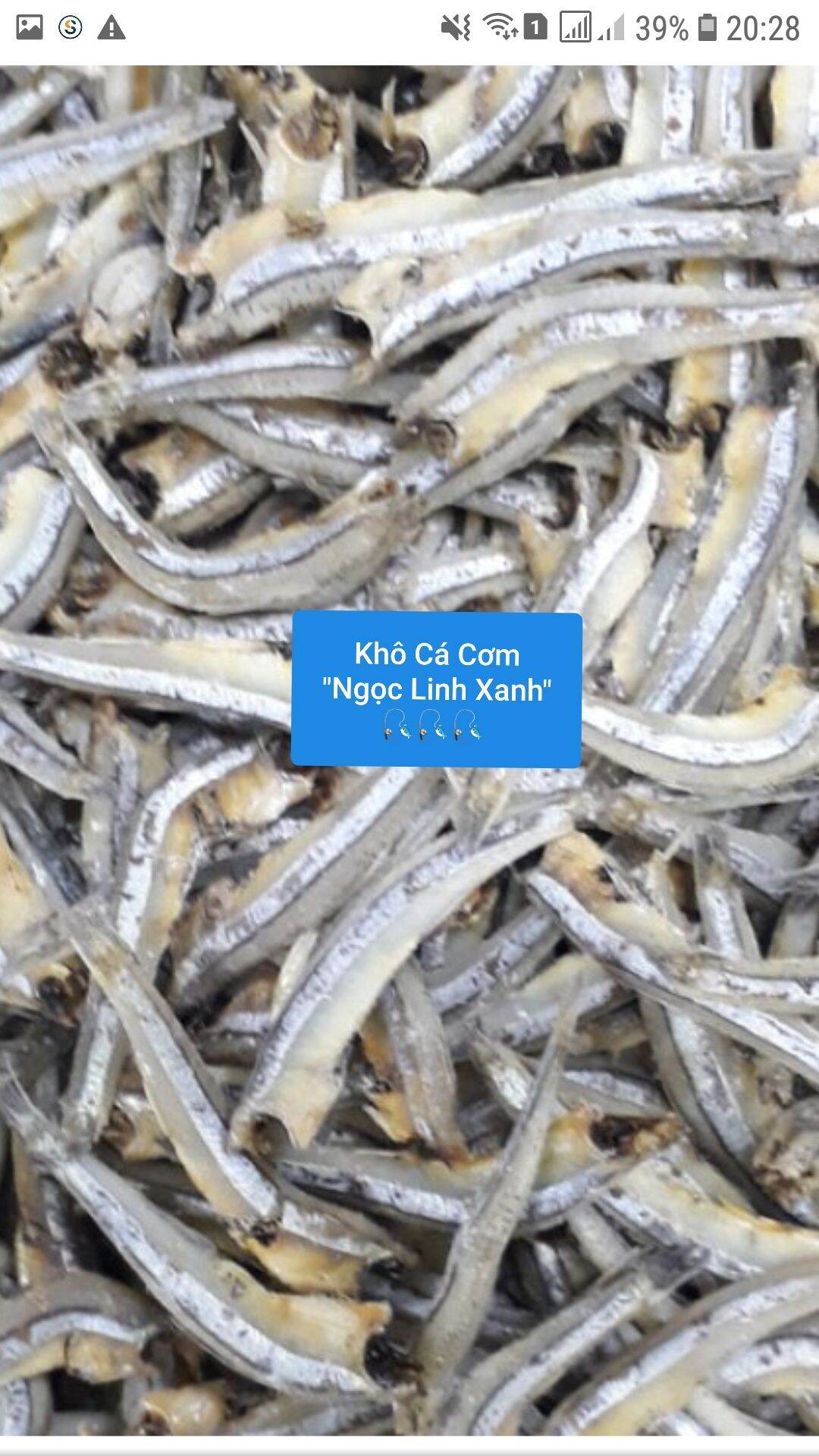 Khô cá cơm đen PHÚ QUỐC loại 1 [bao ăn] 300G/52K