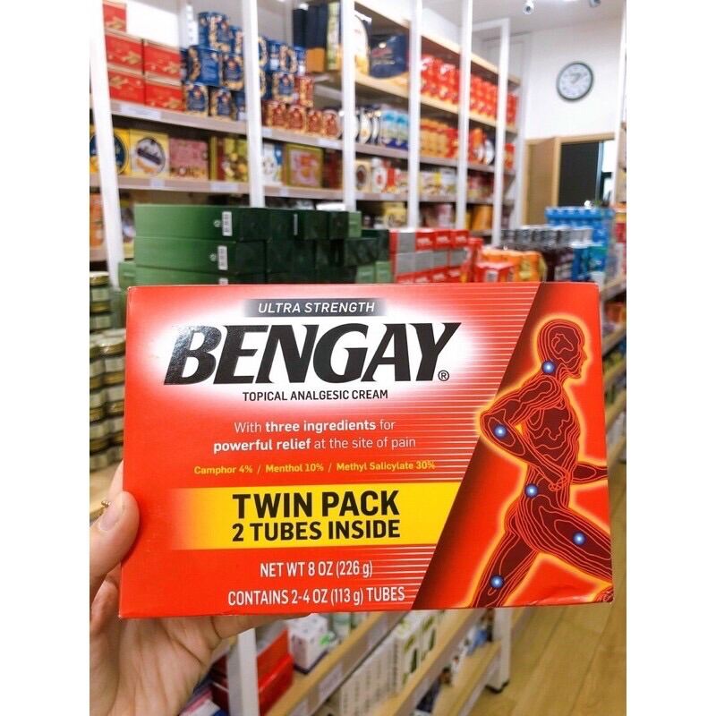 Dầu Nóng Bengay Ultra Strength Mỹ (Mẫu Mới Nhất)