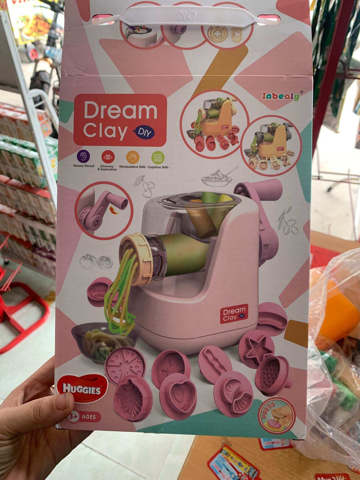 Đồ chơi máy trộn đất sét