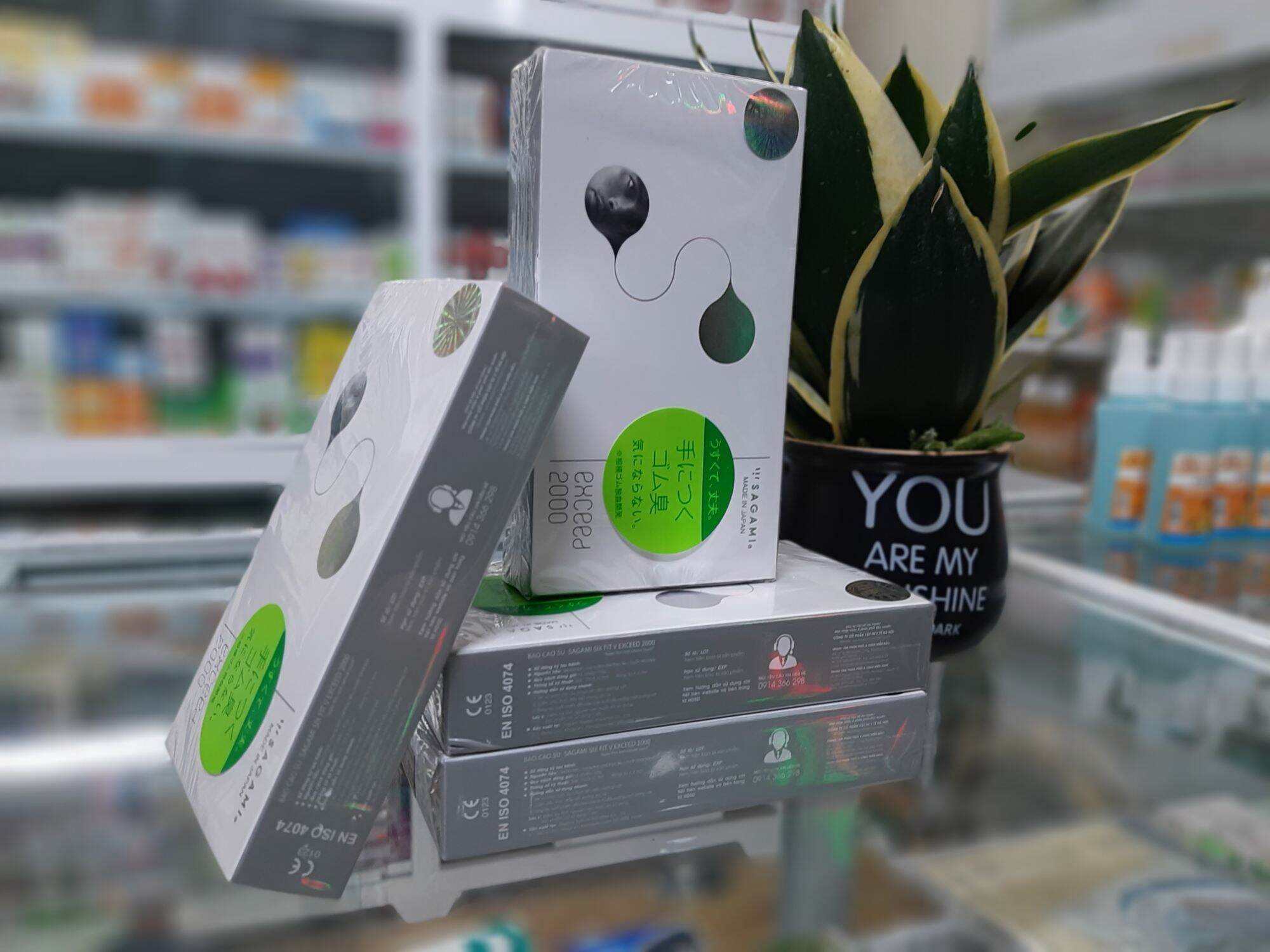 BCS Sagami EXCEED 2000 hộp 12c Nhật Bản, QT Thu Lan TL12, siêu mỏng với thiết kế độc đáo 2 lần thắt, cảm giác chân thật, ôm sát