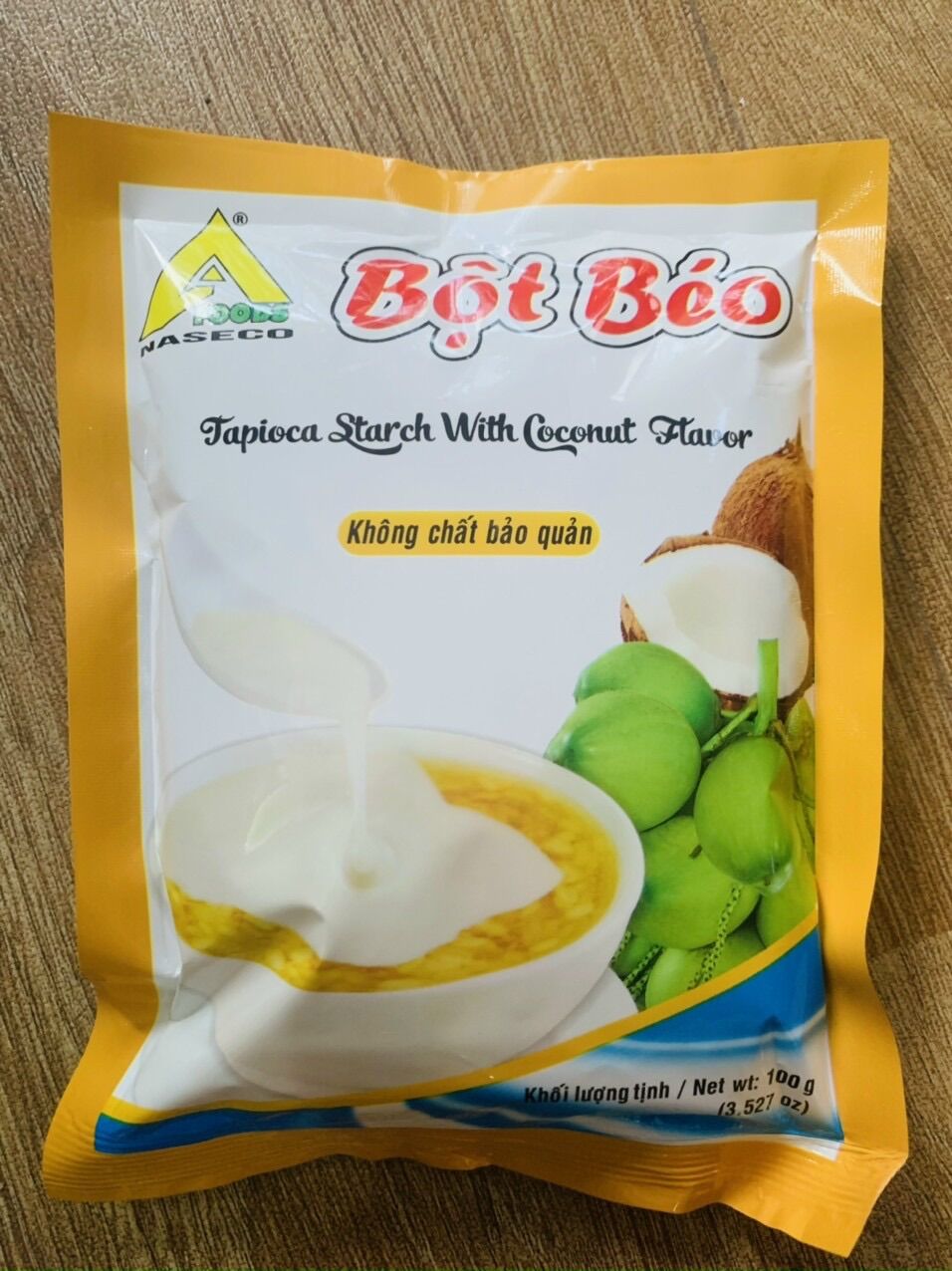 Bột béo 100gr naseco