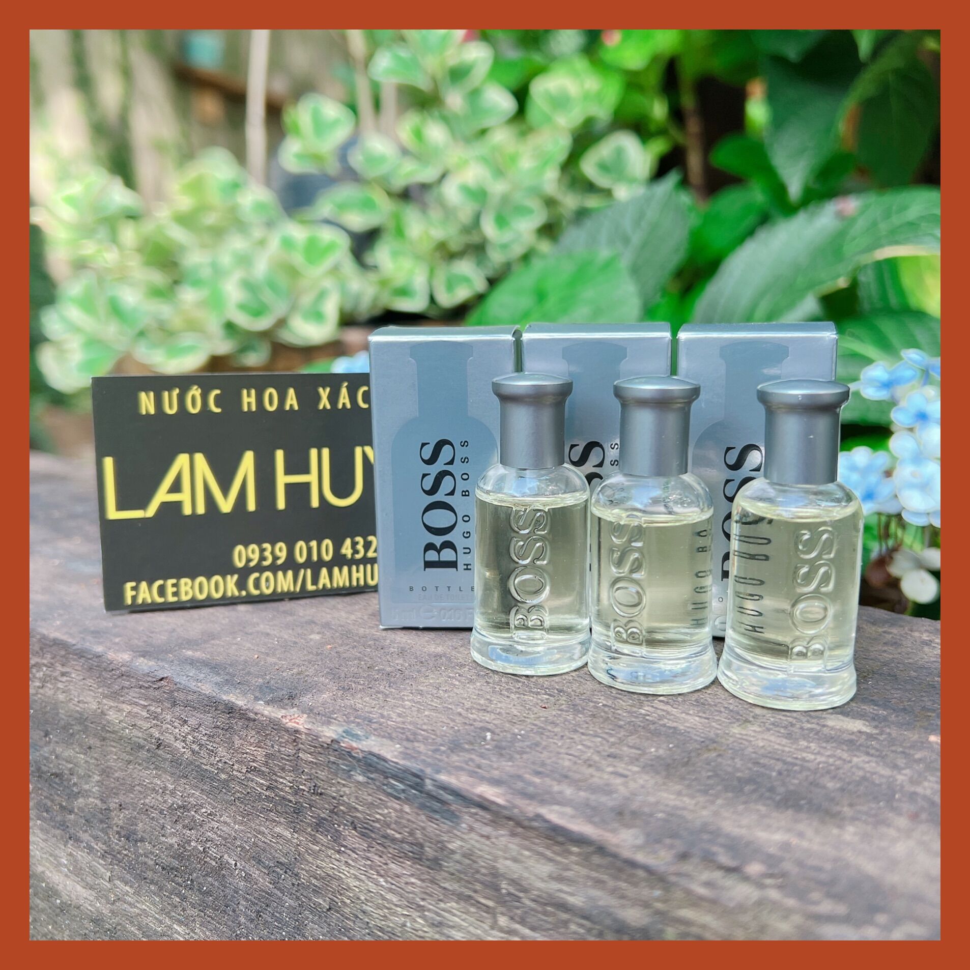 Nước hoa mini nam hugo boss edt 5ml