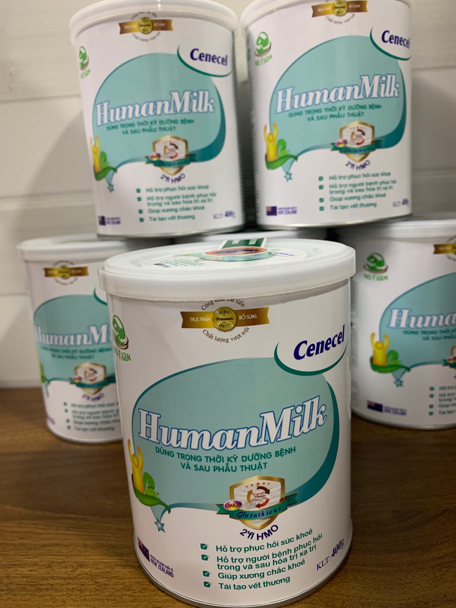 Sữa bột Humanmilk Cenecel 400g( dành cho bệnh nhân Ung Thư)