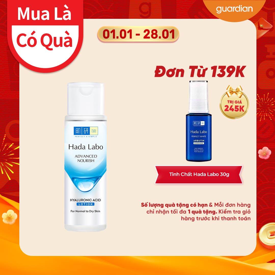 Dung Dịch Dưỡng Ẩm Hada Labo Cho Da Khô Advanced Nourish Hyaluron Acid Lotion 170Ml