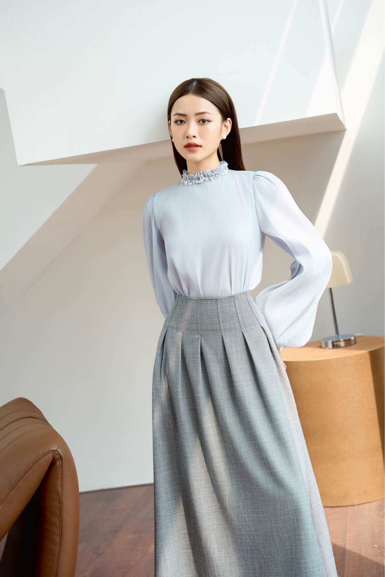 Chân váy li eo Daria skirt