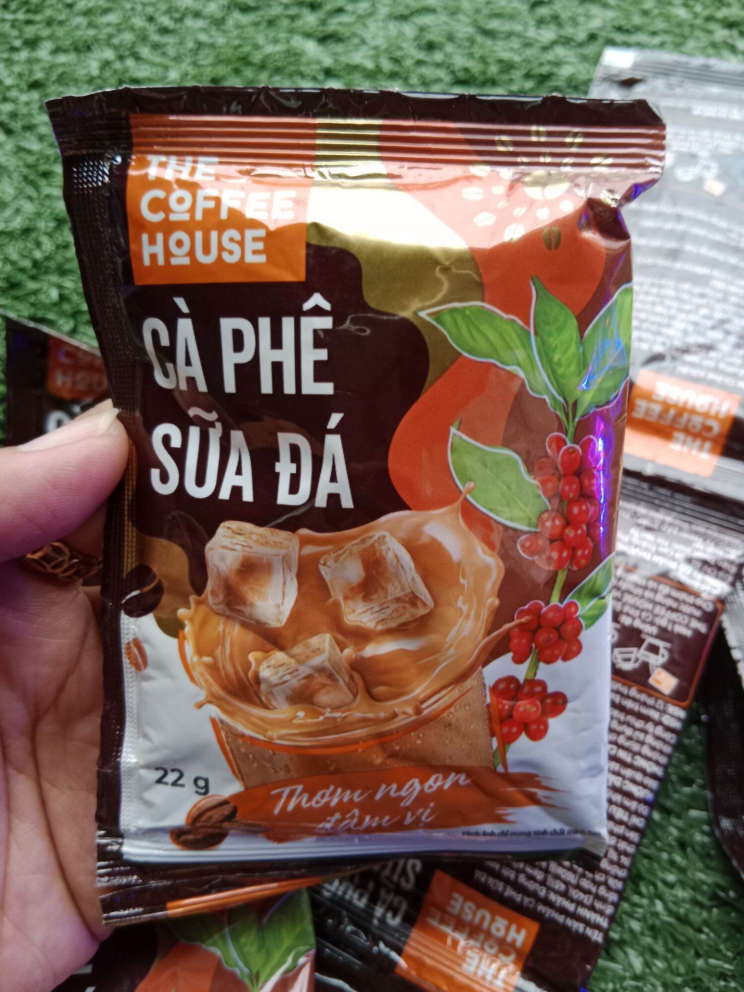 [Dây 10 gói/22g] Cà phê Sữa Đá Hoà Tan THE COFFE HOUSE