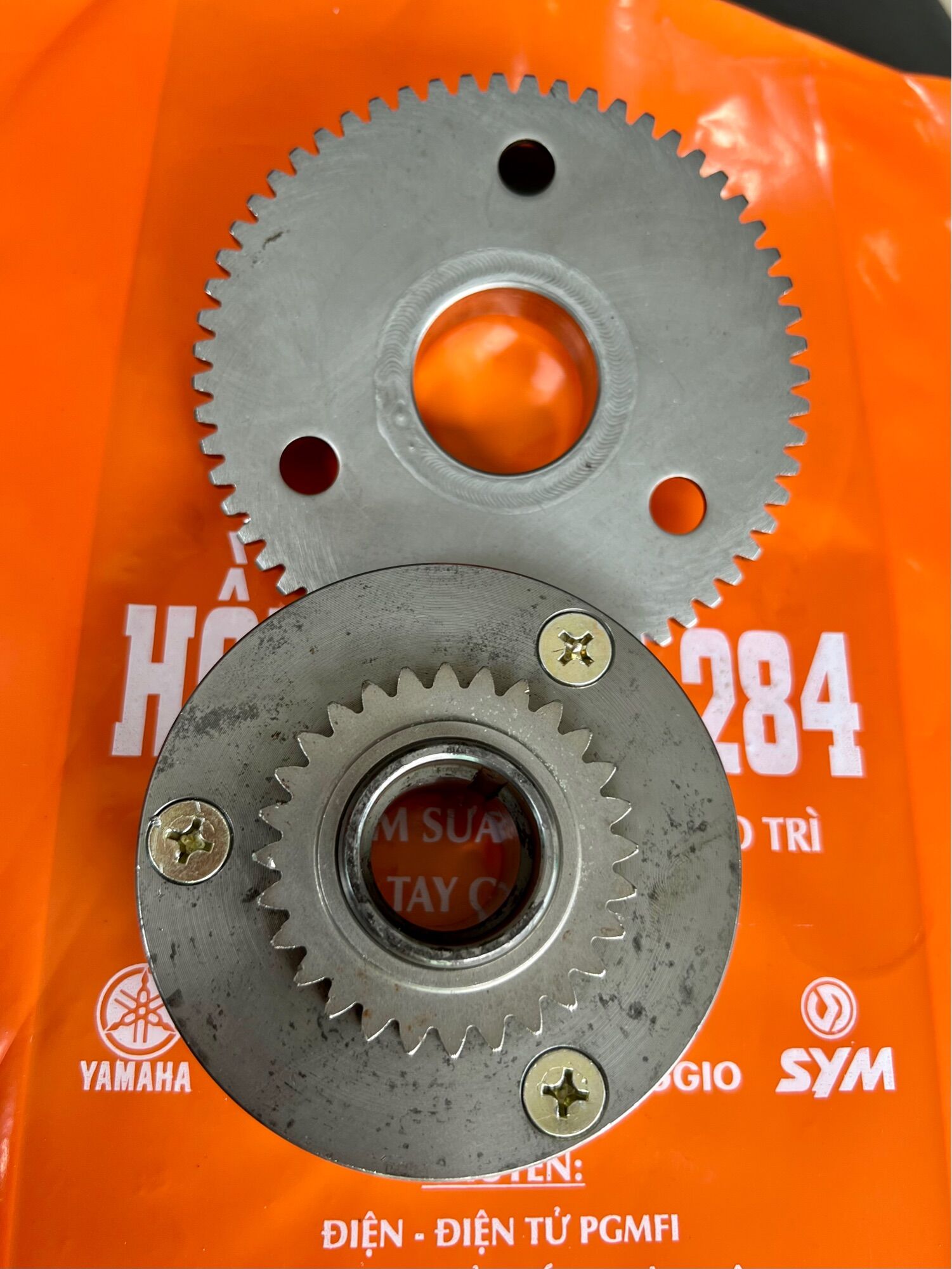 Bộ Nhông , thới đề SYM xe Shark , Venus ..vv