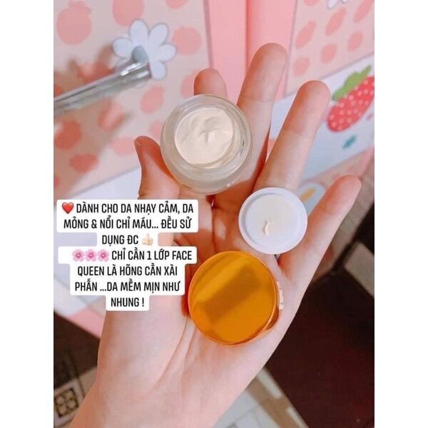 Kem Dưỡng Sáng Trắng Da Face Queen Mini Size 10g