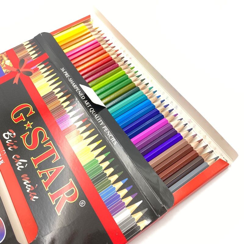 BỘ BÚT CHÌ 36 MÀU GSTAR