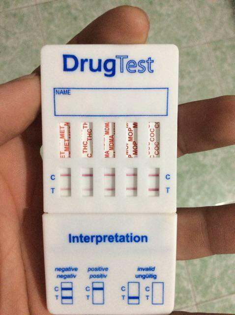 Que test thử ma tuý 5 chân - fastep của Mỹ, Test Que thử ma tuý tổng hợp chất gây nghiện 5 chân nước tiểu của FASTEP USA