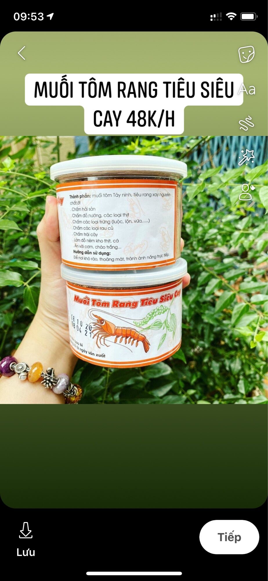 Muối Tôm rang Tiêu siêu cay chấm hải sản hũ 250g