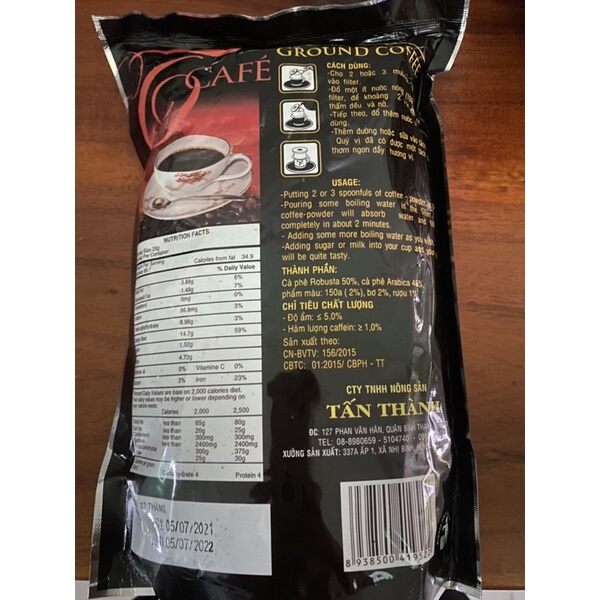 Cà phê Tấn Thành 500g