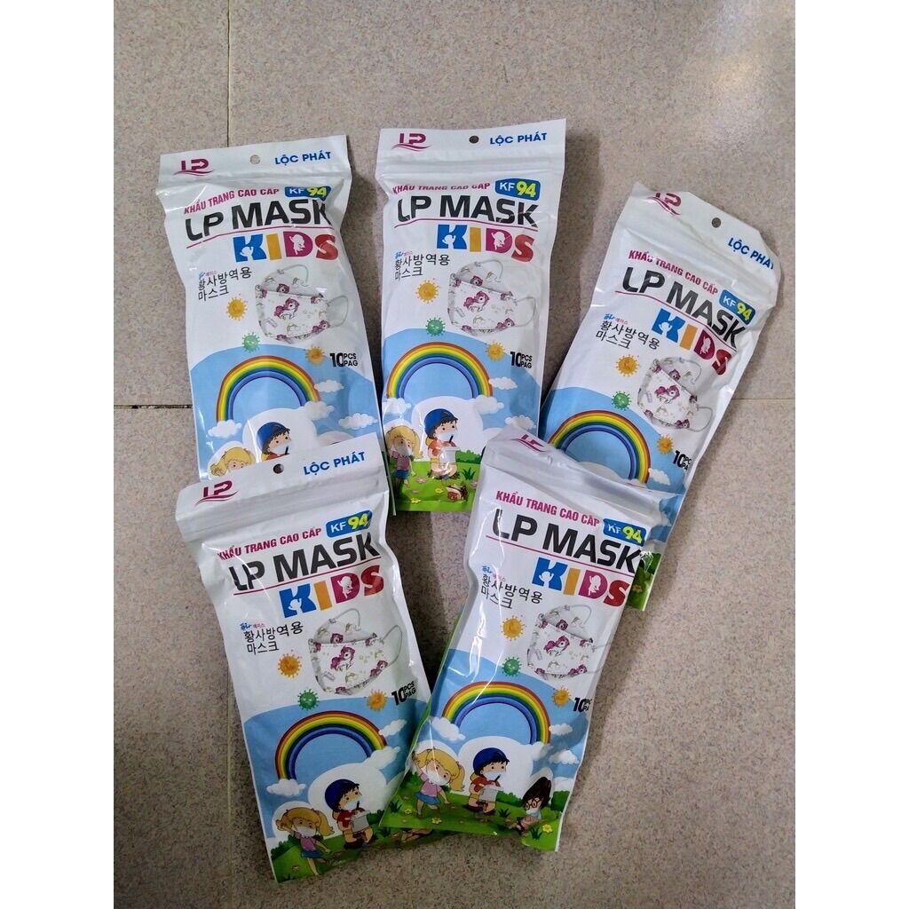 khẩu trang y tế kf94 kids 1 set 50 cái