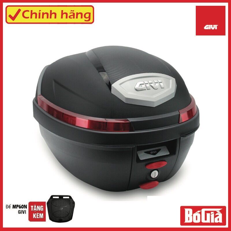 [HCM]THÙNG SAU GIVI B270N CHO CÁC LOẠI XE MÁY