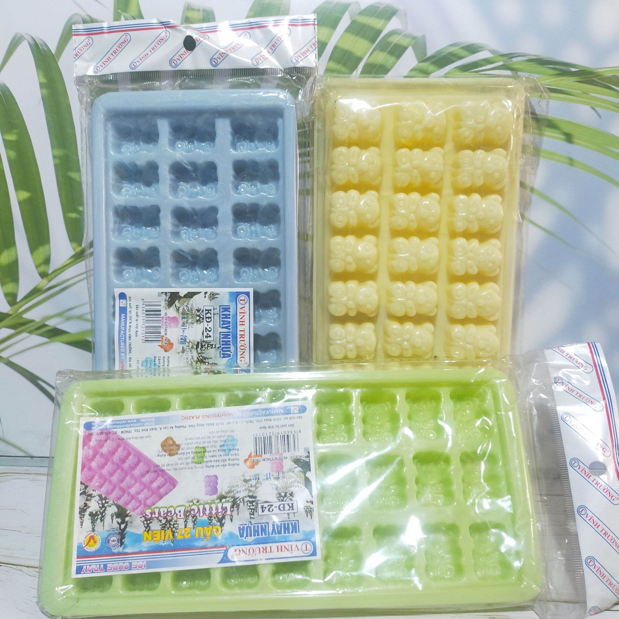 COMBO 3c KHAY ĐÁ- RAU CÂU MS*068
