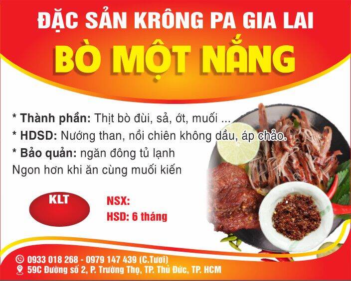 Bò một nắng,muối kiến vàng Krông Pa