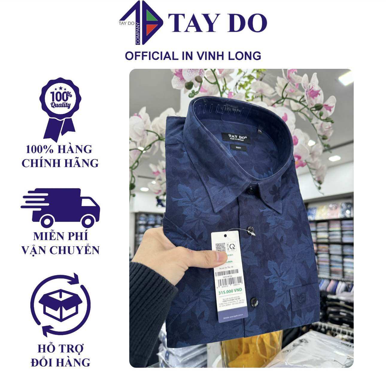 [DUY NHẤT] Áo sơ mi ngắn tay vạt ngang Tây Đô form Body còn size XXL(90kg) (1JKHKS2/831)