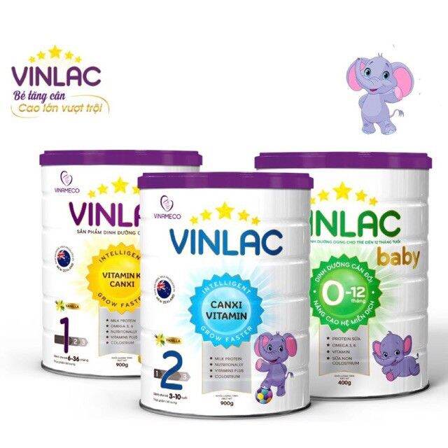 Sữa bột vinlac số 2 lon 900g