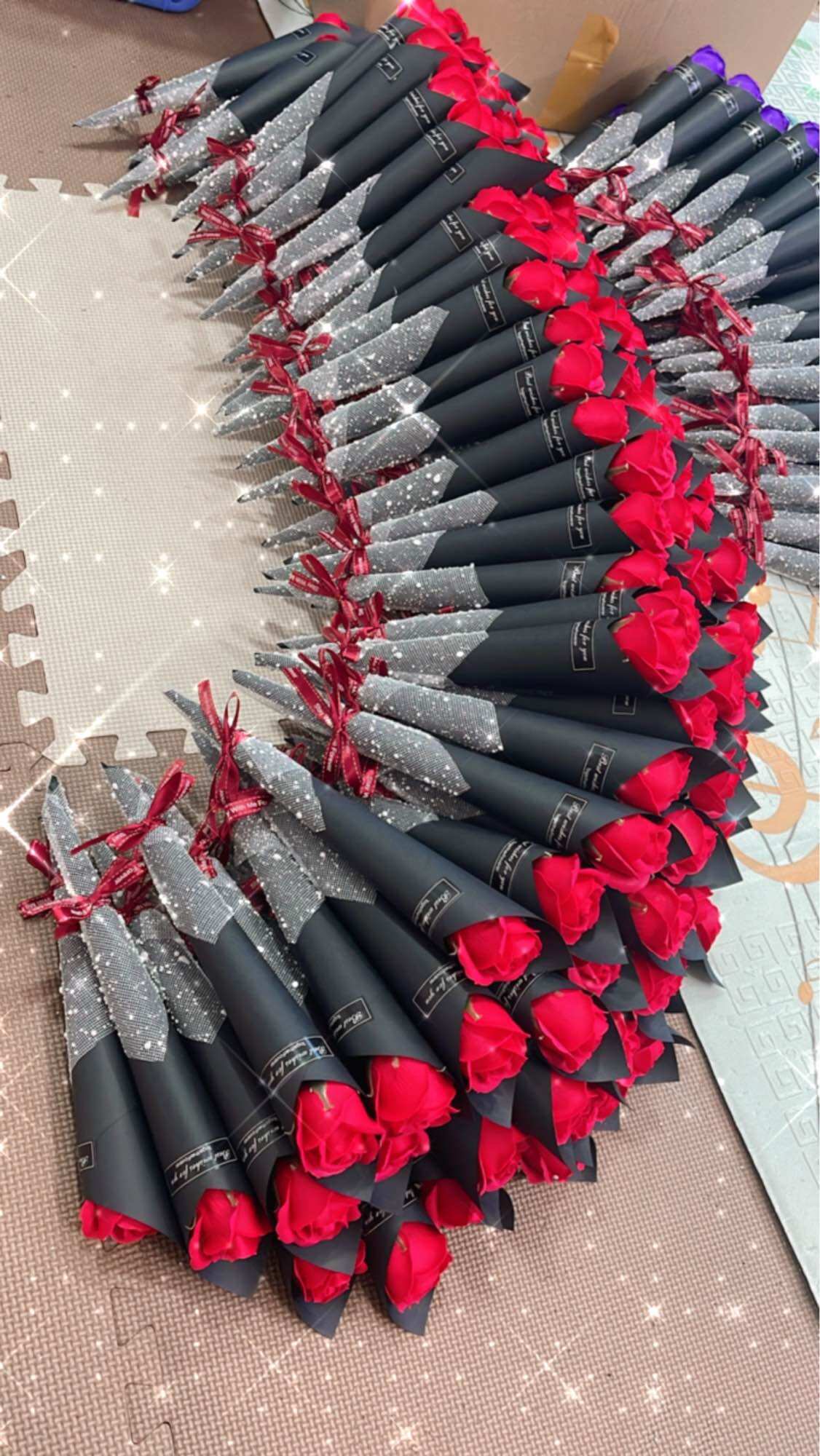 Hoa sáp 1 bông siêu xinh y ảnh ( đặt tối thiểu 10 bông)