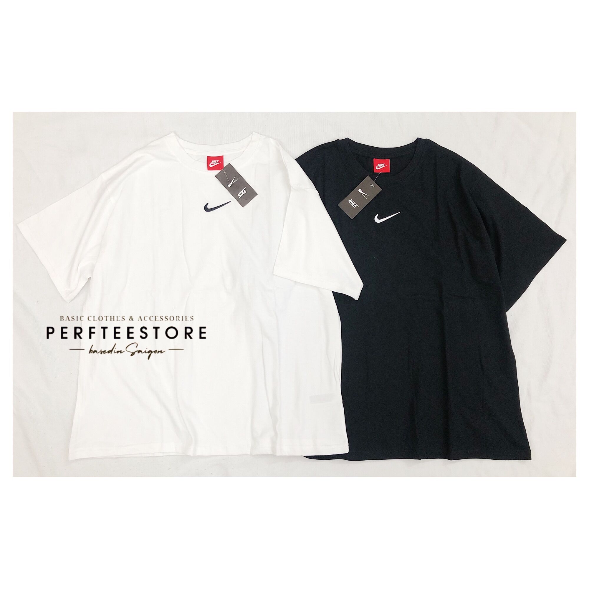 Áo thun N!ke Basic Freesize cotton 2 chiều dành cho nam nữ