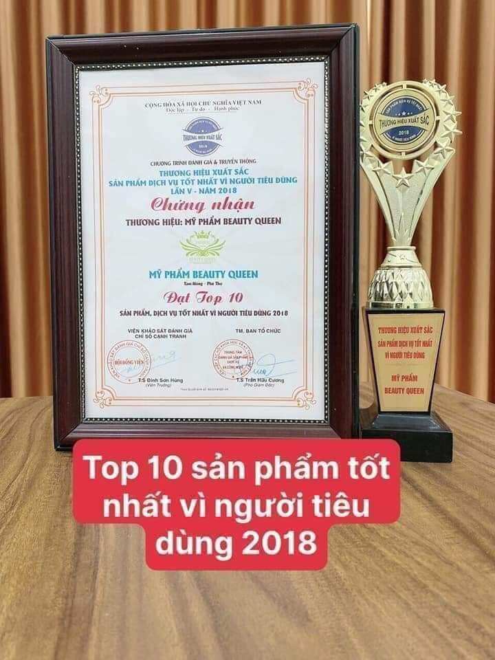 Sữa rửa mặt tạo bọt Beauty Queen.