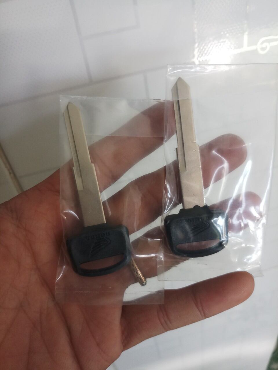 Cặp phôi chìa khoá xe HONDA Cub đời mới ( chìa dài )
