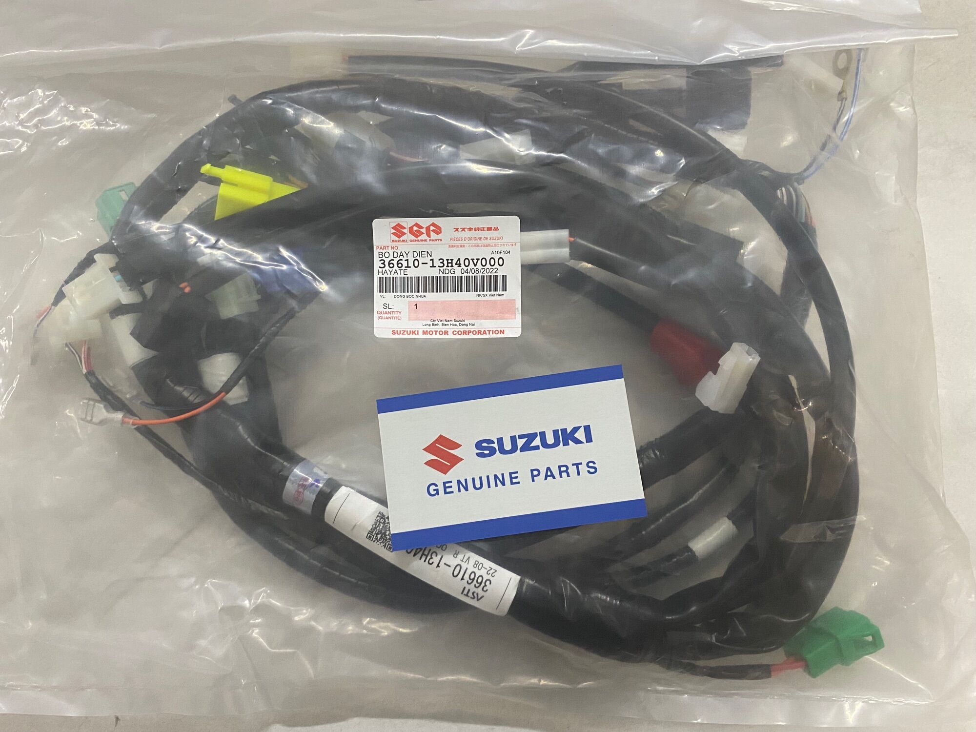 Bộ dây điện sườn hayate sc suzuki chính hãng