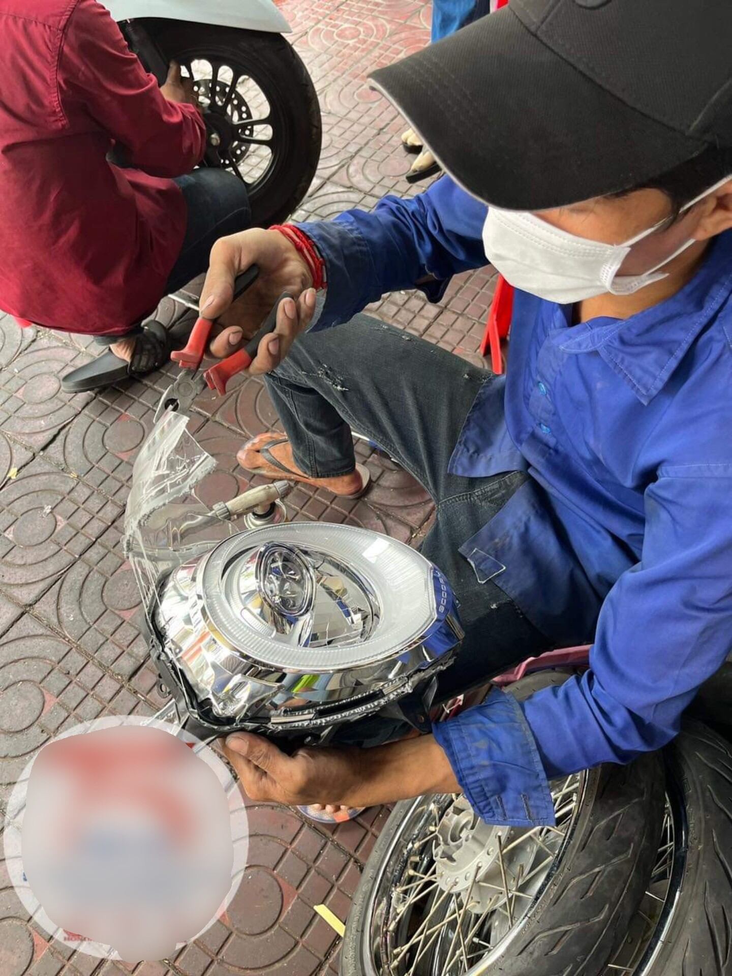 Mica đèn pha Scoopy 2021-2022