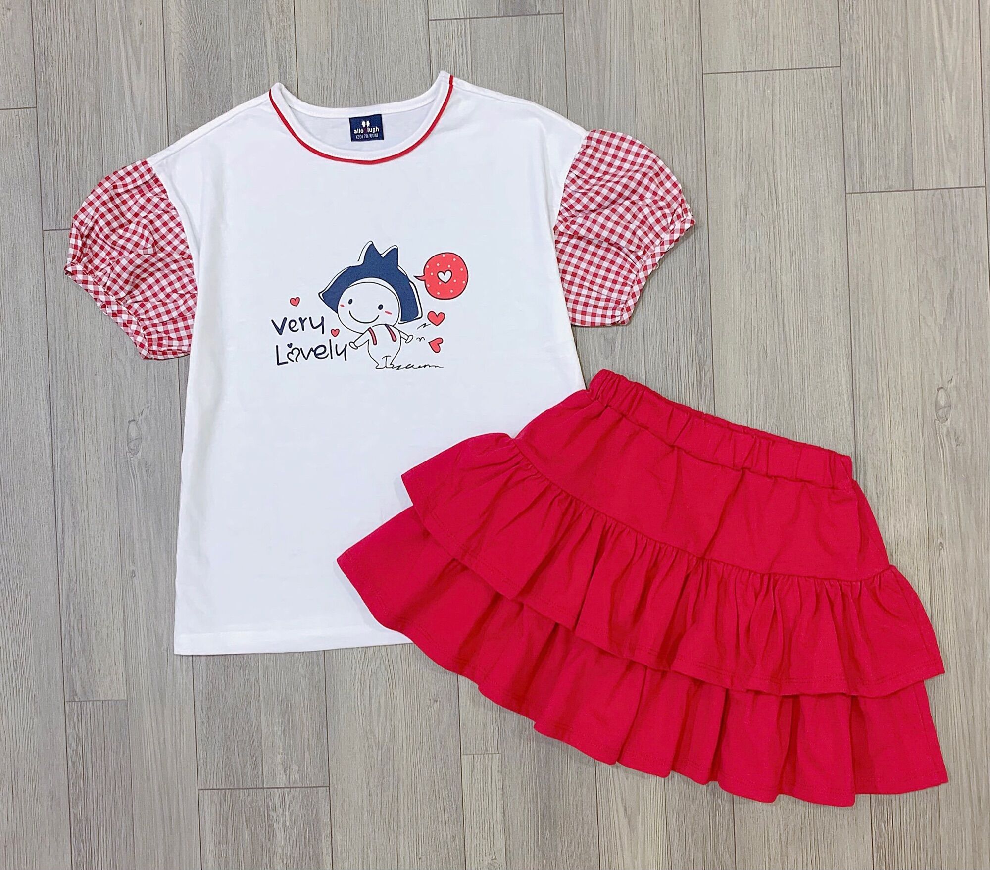 Set Allo&lugh VN xuất Hàn dư xịn bé gái