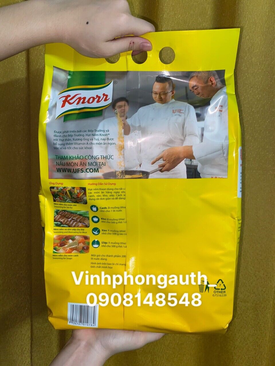 Hạt nêm knorr 3kg