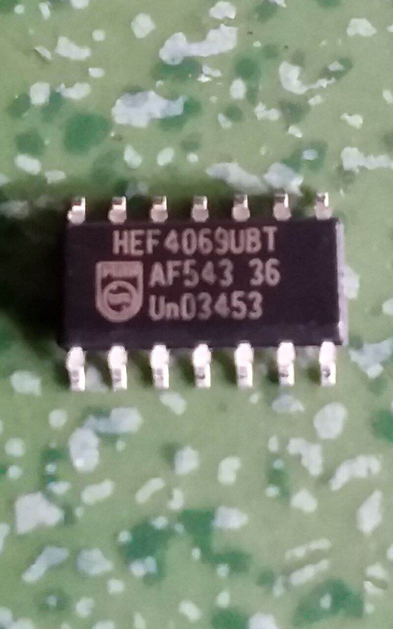1 CHIẾC IC HEF4069UBT