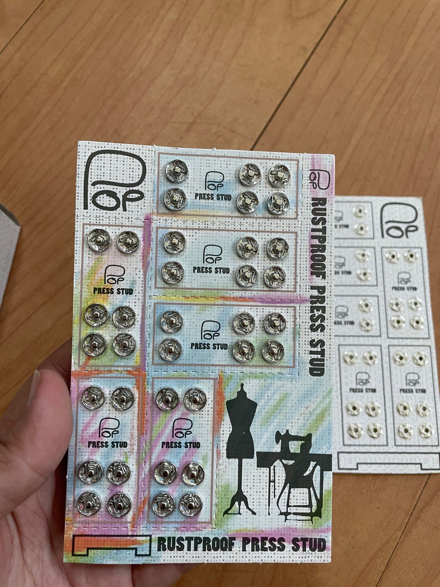 Nút bóp may áo dài đồ em bé (36 nút)