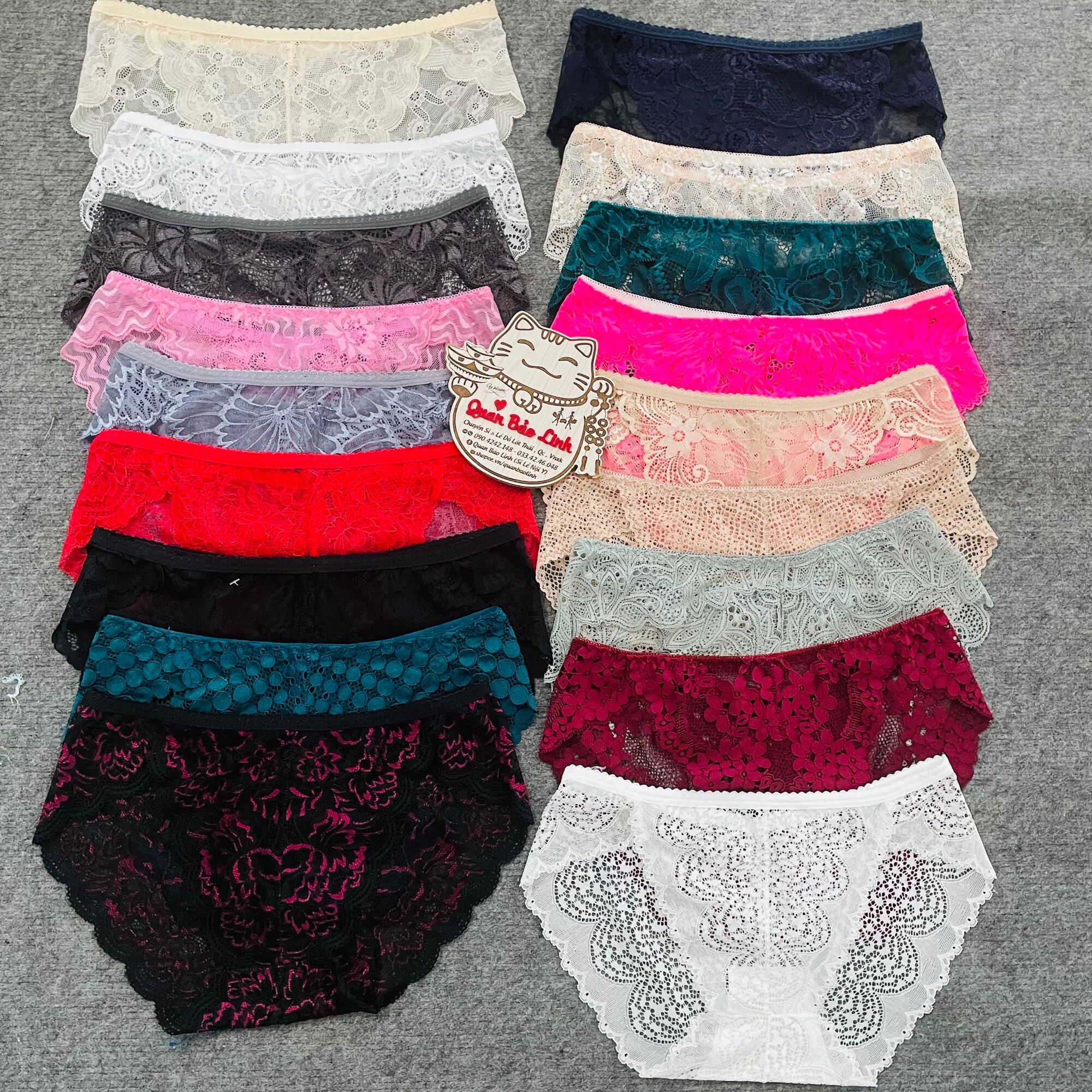 10 quần lót nữ ren công chúa sexy