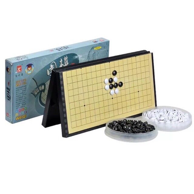 Bộ cờ vây cờ caro nam châm f5 28*28cm